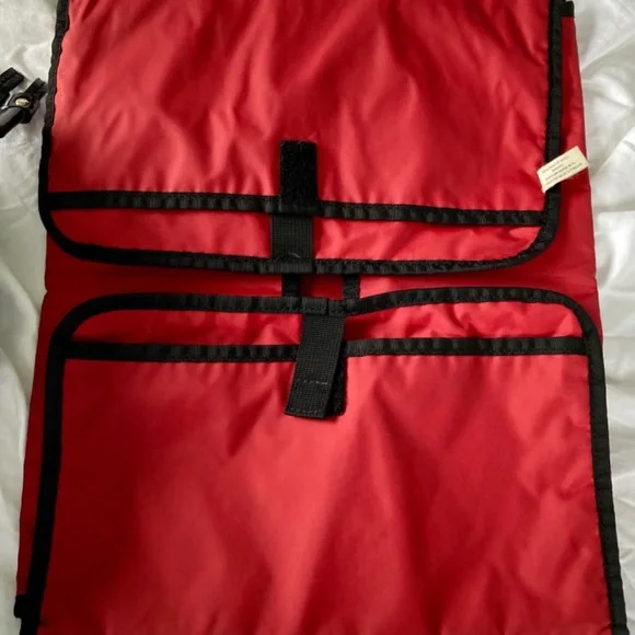 Kate Spade Black and White Stripe Nappy Bag - Picture 3 of 7